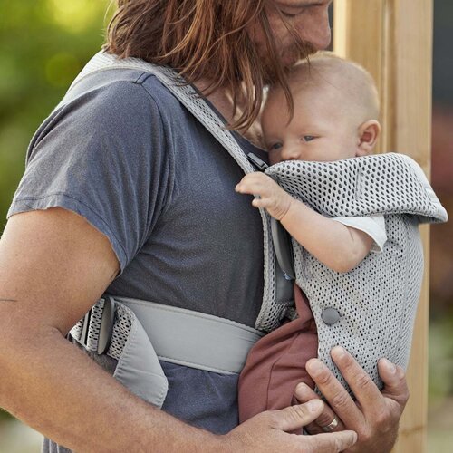BabyBj&amp;ouml;rn&amp;reg; ergonomska nosiljka mini mesh 3d grey Slike