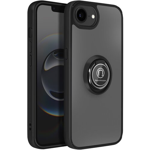 AVIZAR Etui za iPhone 17e s prstanastim stojalom in magnetno pritrditvijo, Črna, (5000274015) Cene