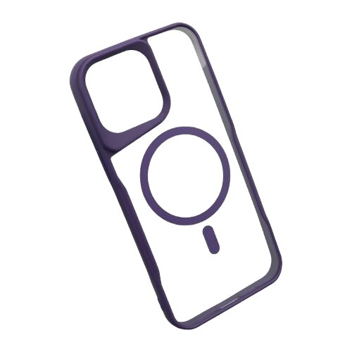  Futrola MagSafe GRIP GUARD za mobilni telefon iPhone 15 Pro Max (6.7), Ljubičasta Cene