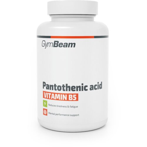 GymBeam pantotenska kiselina (vitamin B5) 60 kapsula Slike