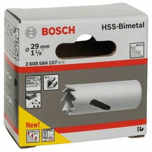 Bosch testera za otvore hss-bimetal za standardne adaptere 2608584107/ 29 mm/ 1 1/8" Slike