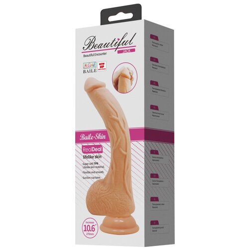  Beautiful Jack 10,6 inch Vibrating Dildo D01567 Slike