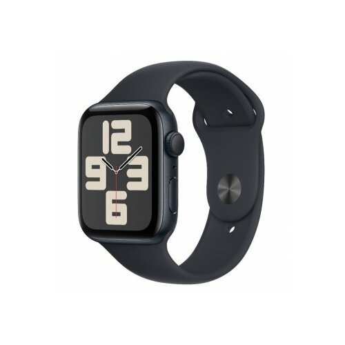Apple M/L-Apple Watch SE GPS 44 mm Midnight with Midnight Sport Band MRE93SE/A Slike