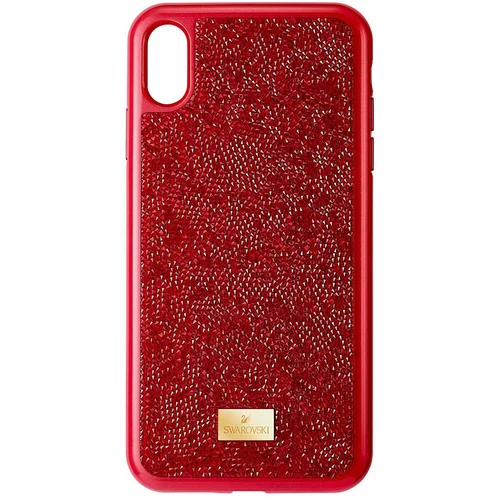 Swarovski Etui za telefon iPhone XS Max Glam Rock boja: crvena