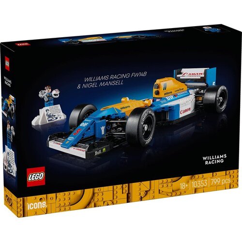Lego Icons Williams Racing FW14B and Nigel Mansell 10353 Cene
