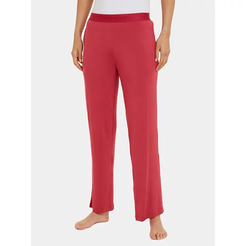 Calvin Klein Underwear Spodnji del pižame 000QS7007E Rdeča Relaxed Fit
