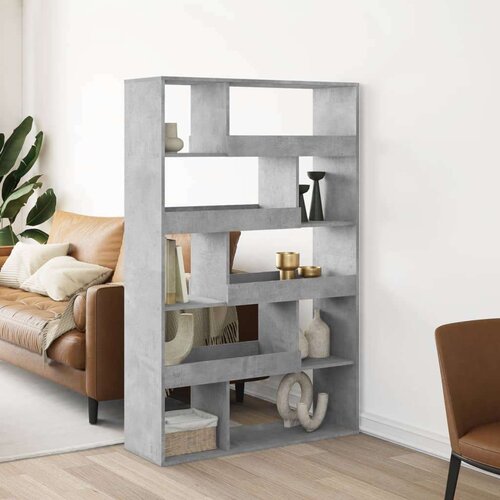 vidaXL Sobna pregrada boja betona 100x33x156,5 cm konstruirano drvo Cijene