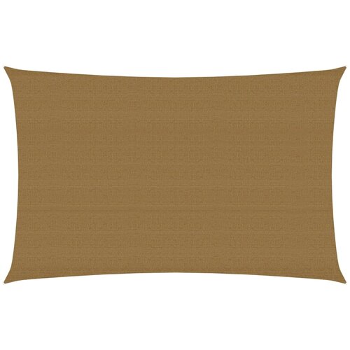 vidaXL Senčno jadro 160 g/m² taupe 6x8 m HDPE, (21206772) Cene