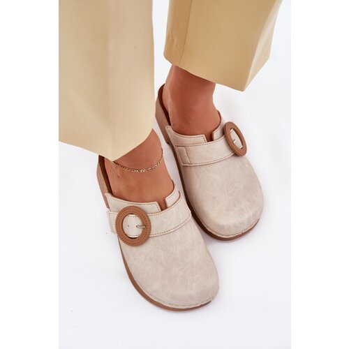 Inblu Women&amp;#039;s Slippers With Buckle Beige Slike