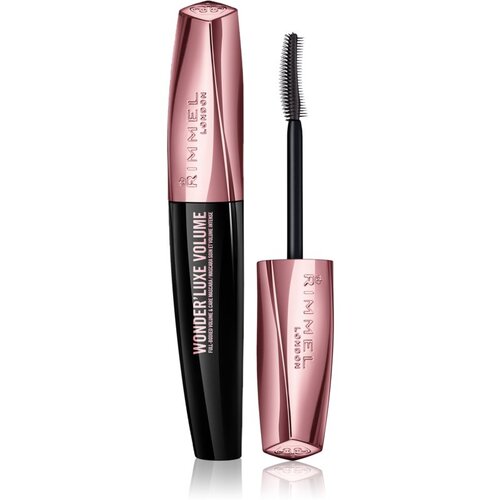 Rimmel London Wonder&amp;#039;luxe Volume maskara za volumen nijansa Extreme Black 11 ml Slike