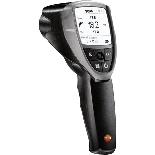 testo 835-T1 infracrveni termometar, optika 50:1, područje mjerenja -30 do +600 °C