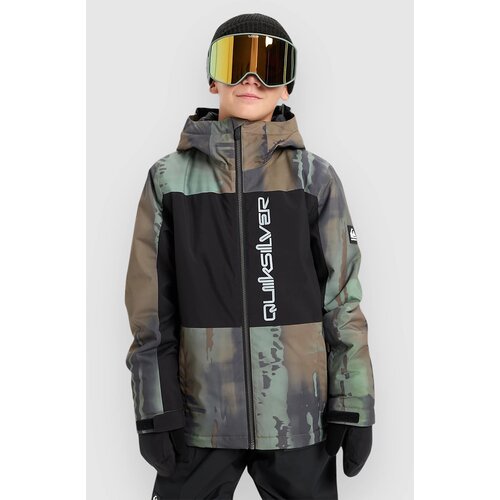 Quiksilver Side Hit Block Kids Jakna bloomfade dark ivy Cene