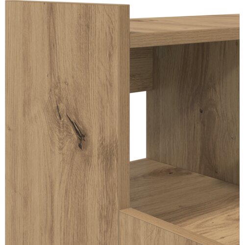 VidaXL Stol hrast artisan 97 x 45 x 90 cm Konstruirano drvo Slike