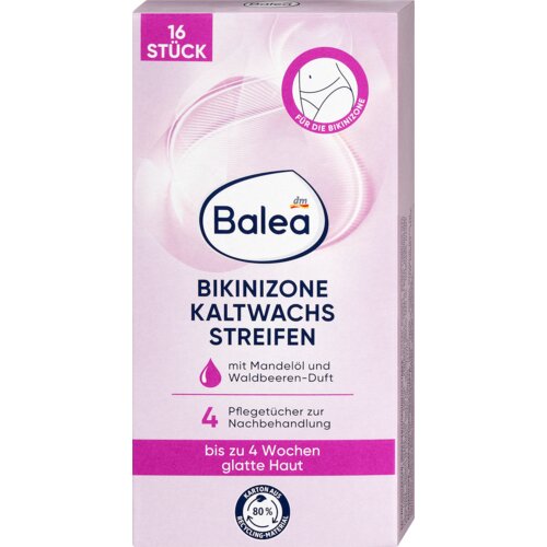 Balea Trake sa hladnim voskom za depilaciju bikini zone 16 kom Cene