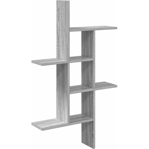 vidaXL Stenska polica Siva Sonoma 61 x 15 x 102 cm Inženirski les, (5000307406) Cene