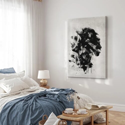  Slika - Classic Profile (1 Part) Vertical 40x60 Na talijanskom platnu Slike
