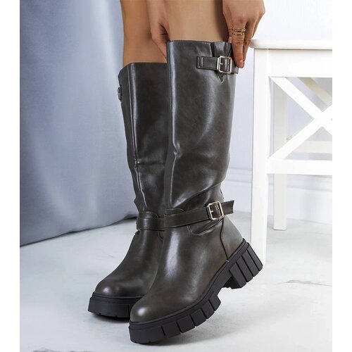 D/CEO Beige boots Huff Cene