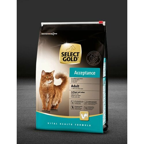 Select Gold CAT Acceptance Adult živina sa jetrom 400 g Slike