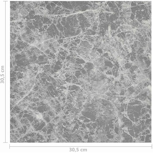  Podne daske 55 pcs Betonsko Siva 5 11 m&amp;sup2; PVC - Sivi Slike