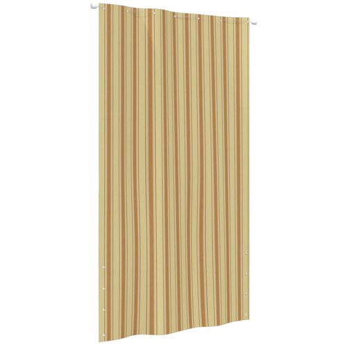 VidaXL Balkonsko platno rumeno in oranžno 140x240 cm tkanina Oxford Slike