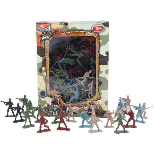 Denis Toys gun man, komplet vojakov, (21605904) Slike