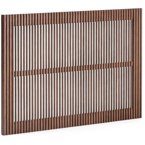 Kave Home Uzglavlje od čvrste jeseni u tamnoj prirodnoj boji 105x70 cm Beyla &amp;ndash; Slike