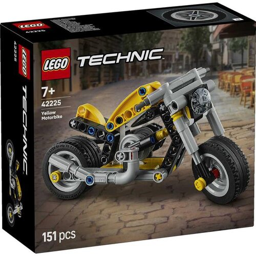 Lego ŽUTI MOTOR 42225 Slike