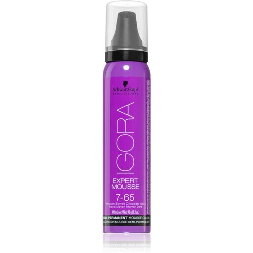 Schwarzkopf IGORA Expert Mousse pjena za bojanje za kosu nijansa 7-65 Medium Blonde Chocolate Gold 100 ml Cijene