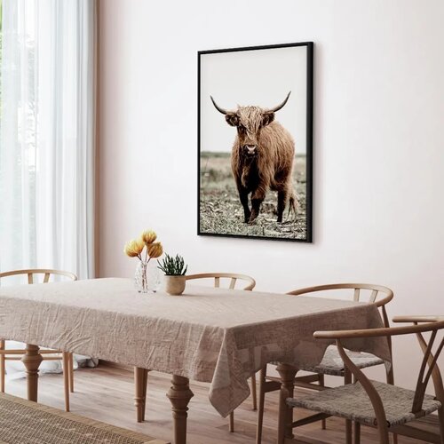  Slika - Young Stag (1 Part) Vertical 60x90 U crnom drvenom okviru Slike