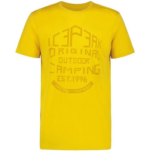 Icepeak Majice s kratkimi rokavi Mosbach Rumena Cene