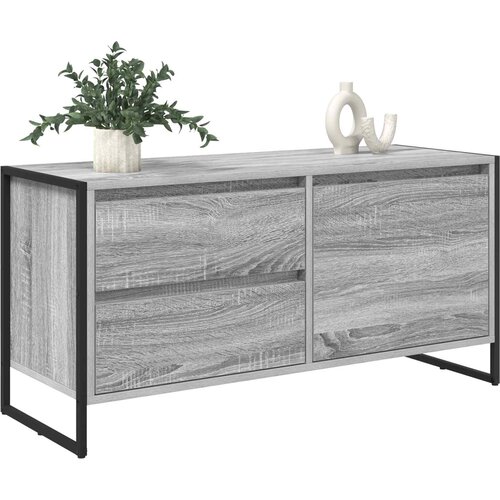  ormar Siva Sonoma 100 x 36 x 49.5 cm Konstruirano drvo Slike