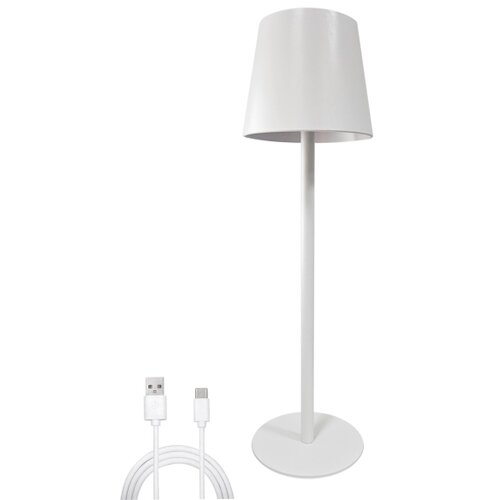  LED prigu&amp;scaron;iva dodirna stona lampa LED/5W/5V USB 1200 mAh bela Slike