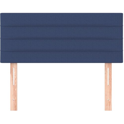  Uzglavlje plavo 90x5x78/88 cm od tkanine Slike