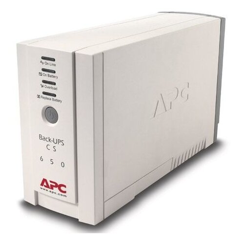  Back-UPS 650VA, Standby, Tower, 650VA/400W, 230V, 4x IEC C13 (3x Full + 1x Surge), Battery 9Ah (RBC17), Line Protection RJ-45 phone/fax/modem/DSL BK650EI Cene