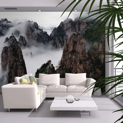  tapeta - Sea of clouds in Huangshan Mountain China 350x270