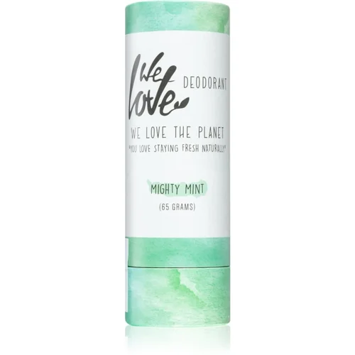 We Love The Planet You Love Staying Fresh Naturally Mighty Mint čvrsti dezodorans Prirodno uniseks 65 g