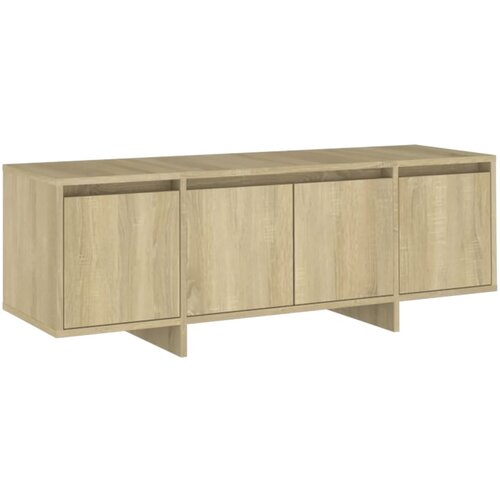 Maison Chic TV omarica - TV stojalo - Televizijska omarica sonoma hrast 120x30x40,5 cm iverna plo&amp;scaron;ča, (21699202) Slike
