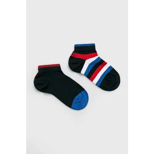 Tommy Hilfiger Dječje čarape (2-pack) boja: tamno plava