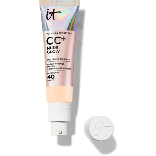 IT Cosmetics Your Skin But Better CC + Nude Glow CC krema za osvetlitev kože SPF 40 32 ml Slike