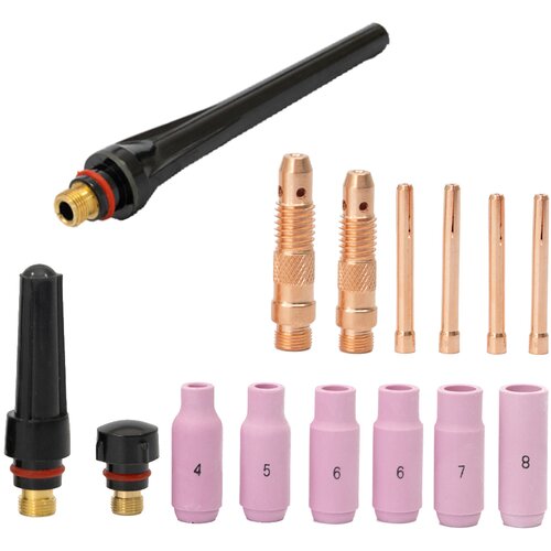 Ipotools set potrošnog materijala za tig gorionik wp 17/18/26 - 15 dijelni Cijene