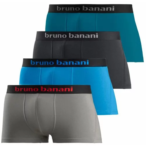 Bruno Banani Bokserice plava / siva / zelena / crna