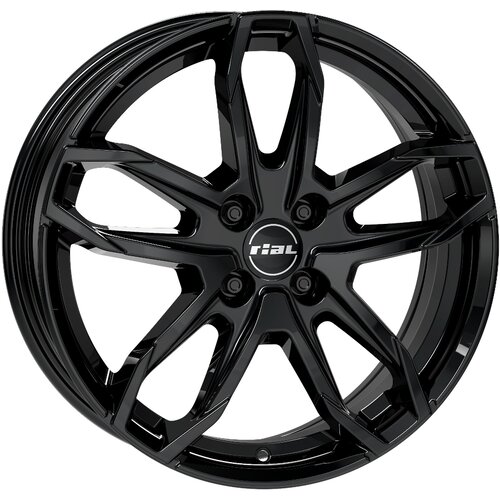 RIAL A17 4x108 ET32 6,5x17 LUCCA črna 65,1 (Citroen C4, DS3 Crossback, Jeep Avenger, Opel Corsa (U) Slike