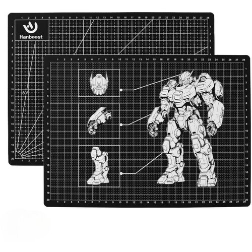Double Sided Cutting Mat - 30 x 22 cm Cene
