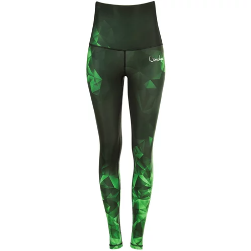 Winshape Športne hlače 'HWL102' svetlo zelena / temno zelena