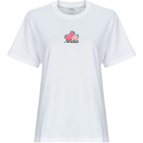 Adidas Majice s kratkimi rokavi Farmers Market Strawberry Graphic T-Shirt Bela Slike