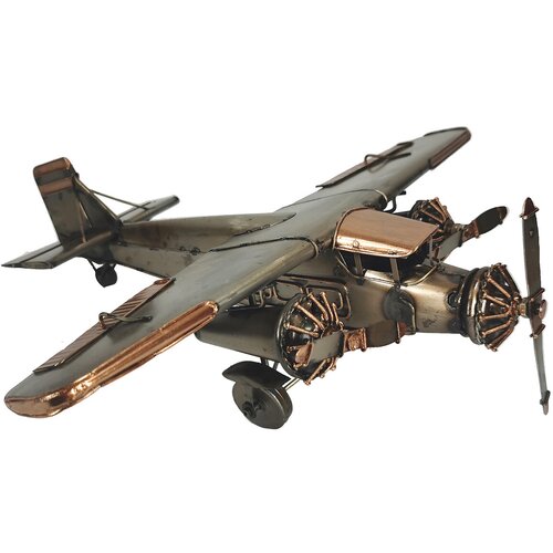 Signes Grimalt Kipci in figurice Kovinsko Letalo Siva Cene