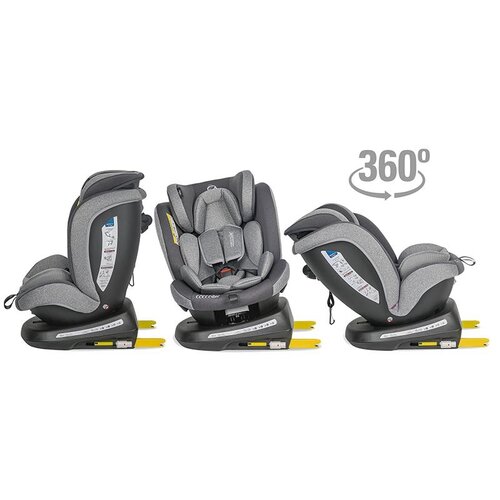 Coccolle Akcija otro&amp;scaron;ki voziček Melora 3v1 in avtosedež iSize 40-150 cm Mydo Urban grey Slike