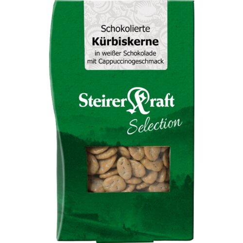  Bučna semena - bela čokolada in kapučino - 100 g Cene