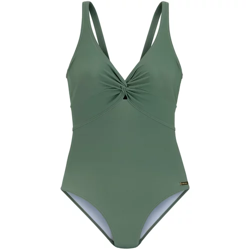 Lascana Jednodijelni kupaći kostim zelena / maslinasta