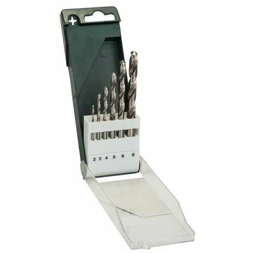 Bosch 6-delni set burgija za metal hss-g/ din 338 2609255060 Slike